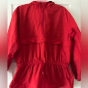 Nike Vintage 90’s Cherry Red Windbreaker Jacket Pullover Hooded‎ Adult M